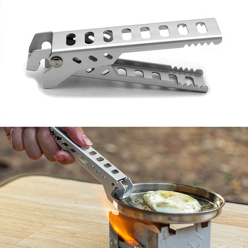 Pour Pot Aluminum - Clip en alliage d'aluminium Anti-chaleur, steun