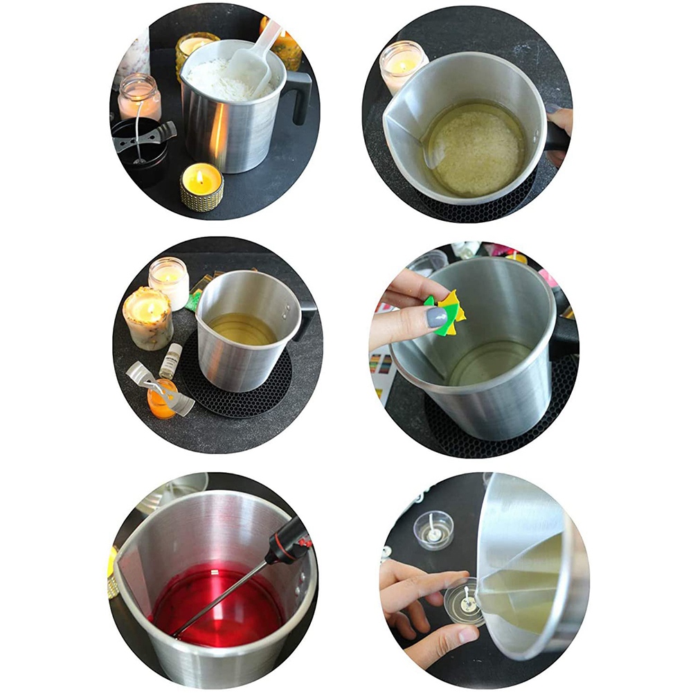 Pour Pot Aluminum - DT38 4 pond kaarsenmaak gietpot, aluminium