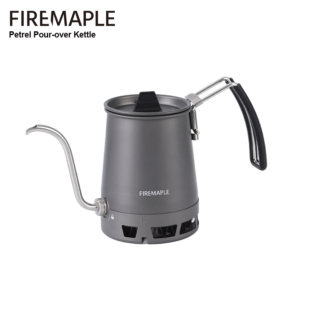 Pour Pot Aluminum - Fire-Maple Petrel Pour-Over Koffiekan met Zwanenhalsuitloop,