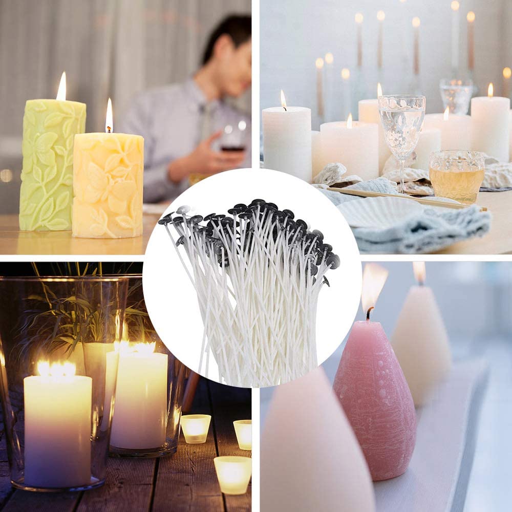 Candle Making Thermometer - SYW-kaarsenmaakset, smeltkroes voor kaarsen, kaarslonten, lontsstickers,