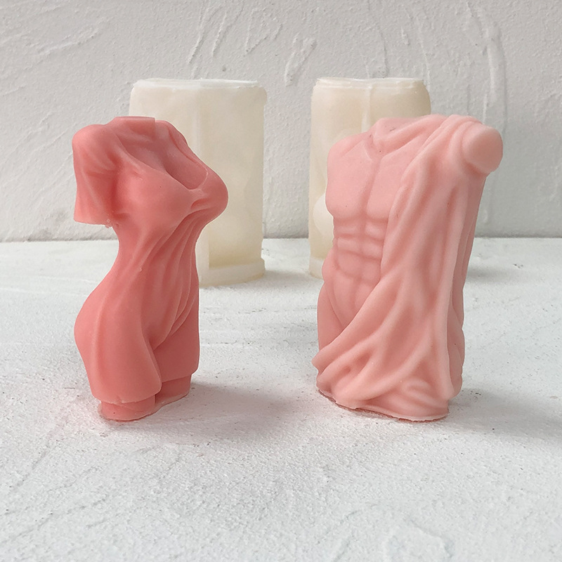 Candle Making Thermometer - Een siliconen mal voor een mannelijke