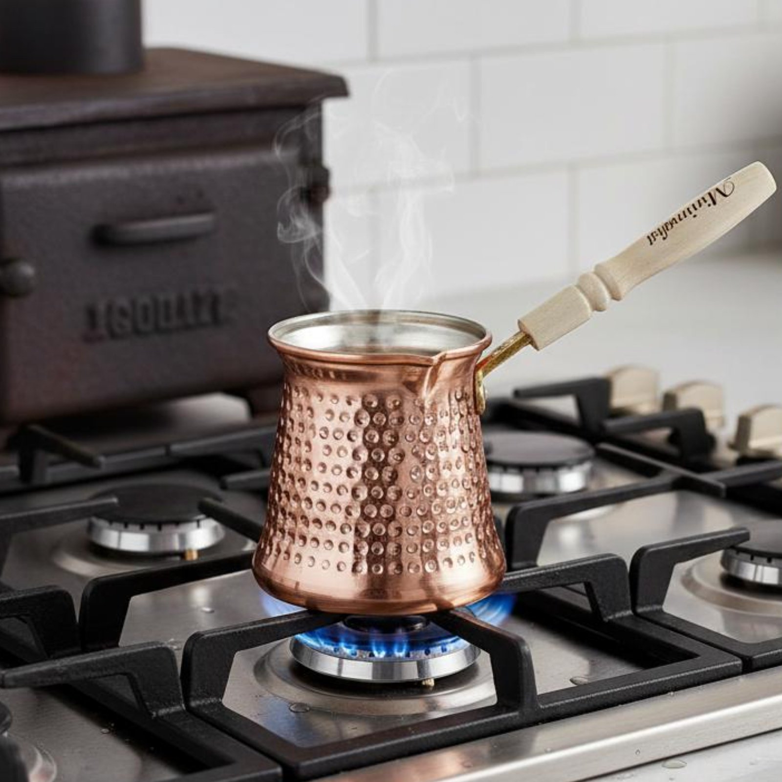 Turkse koffiepot Verdikt frame - Pour Pot Aluminum recensie en prijs