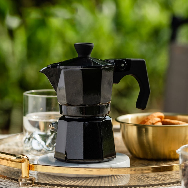 Eén kop Moka Pot Hand Giet Ove - Pour Pot Aluminum recensie en prijs
