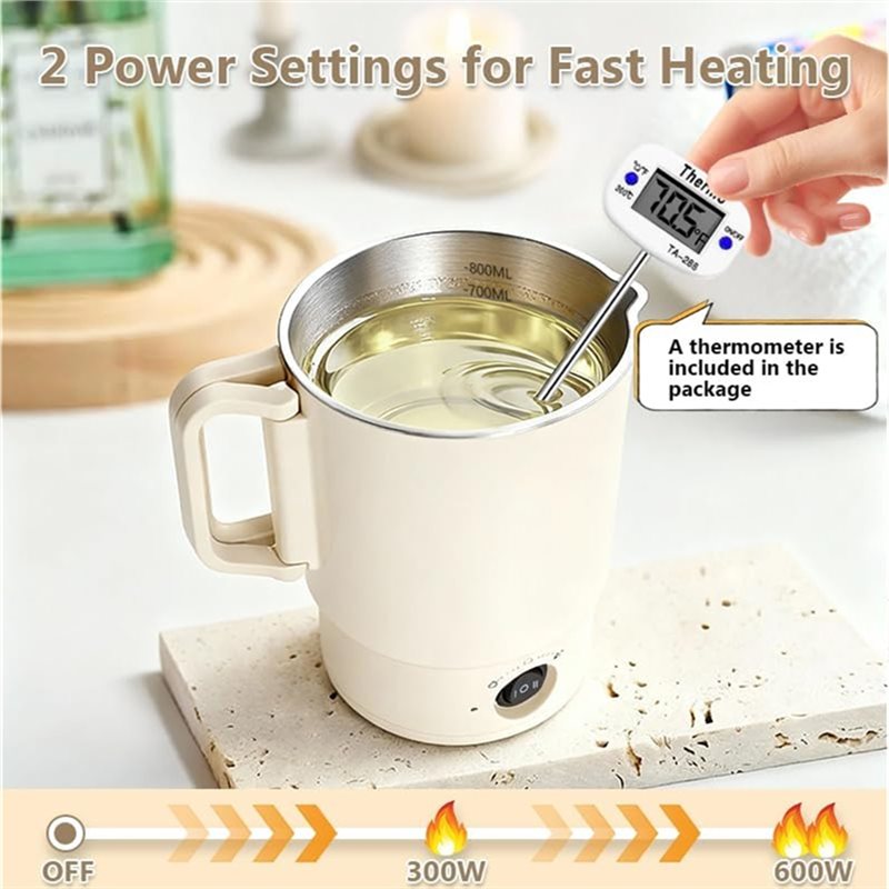 A47U Elektrische Wasmeltpotset - Candle Making Thermometer recensie en prijs