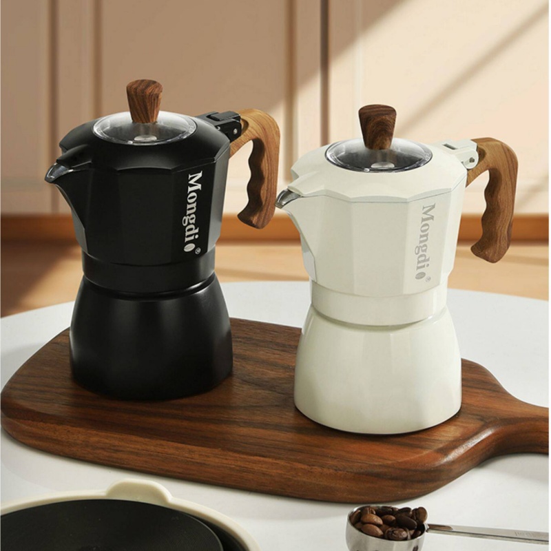 Mongdio Dubbele Klep Moka Pot  - Pour Pot Aluminum recensie en prijs