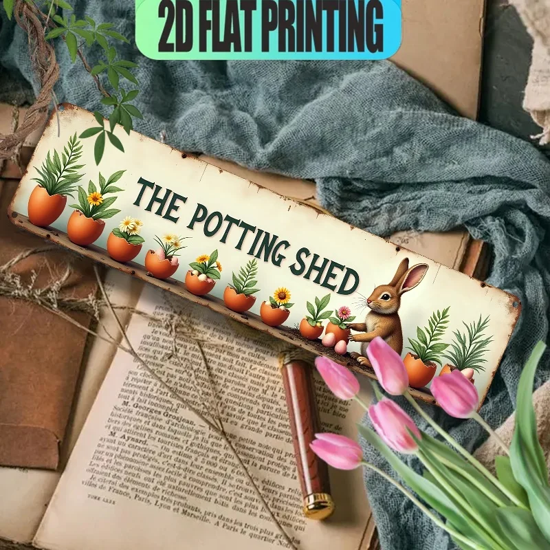 2D Vintage Metalen Wandpaneel  - Pour Pot Aluminum recensie en prijs