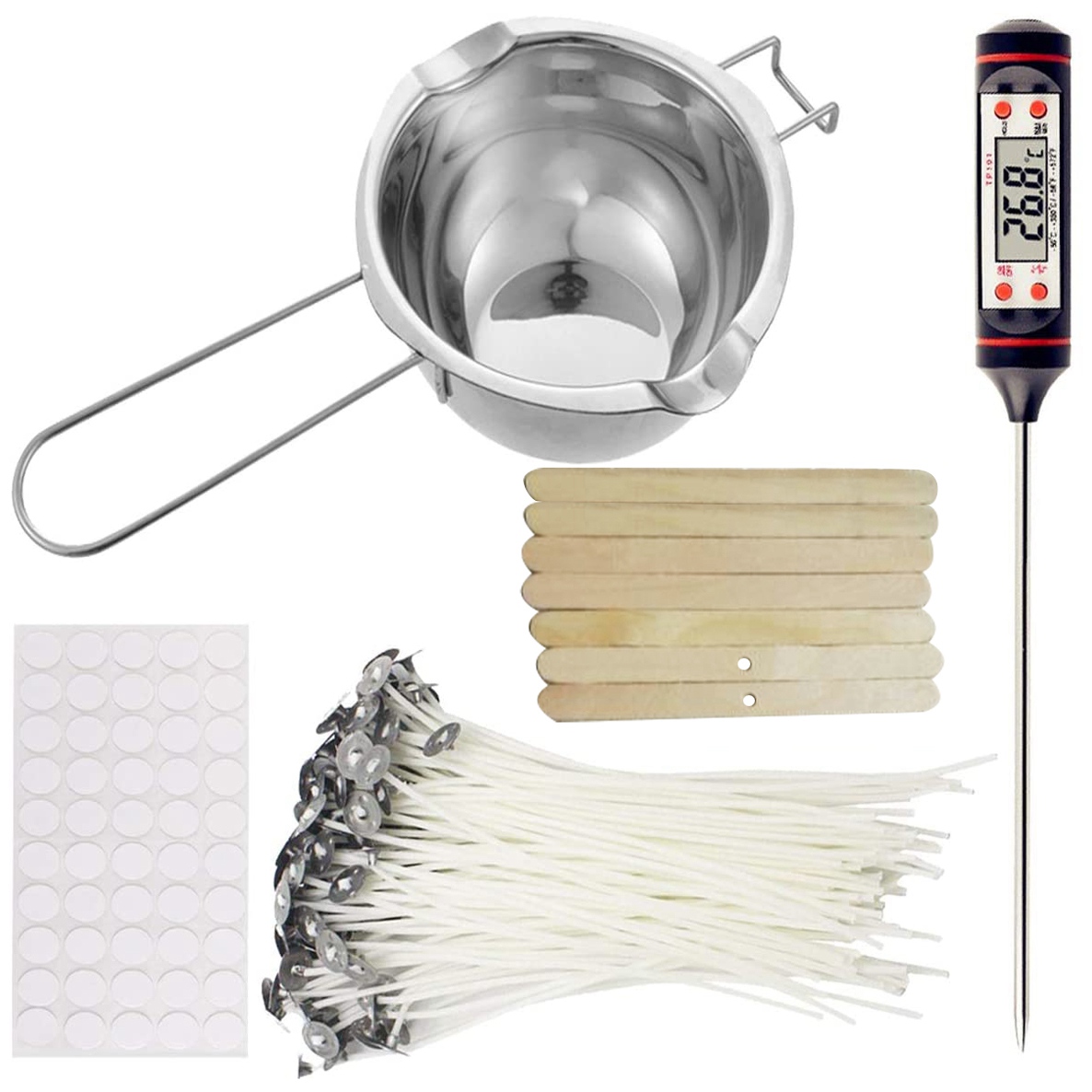 SYW-kaarsenmaakset, smeltkroes - Candle Making Thermometer recensie en prijs