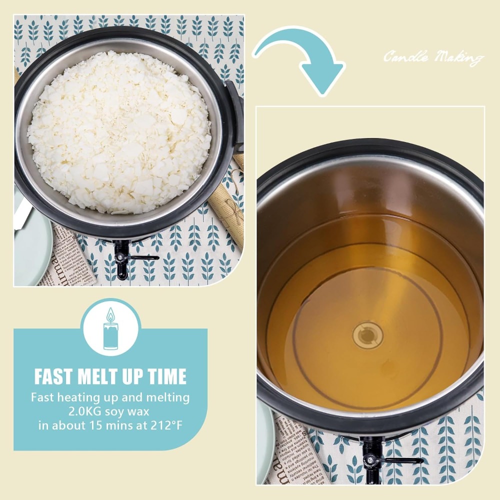 Topkeuze 10Lbs Waxsmelter voor - Candle Making Tempe recensie en prijs